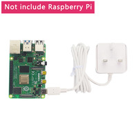 Oryginalny Raspberry Pi 4 oficjalny USB-C zasilacz 5.1V 3A biała ładowarka sieciowa zasilacz do Raspberry Pi 4 Model B 5